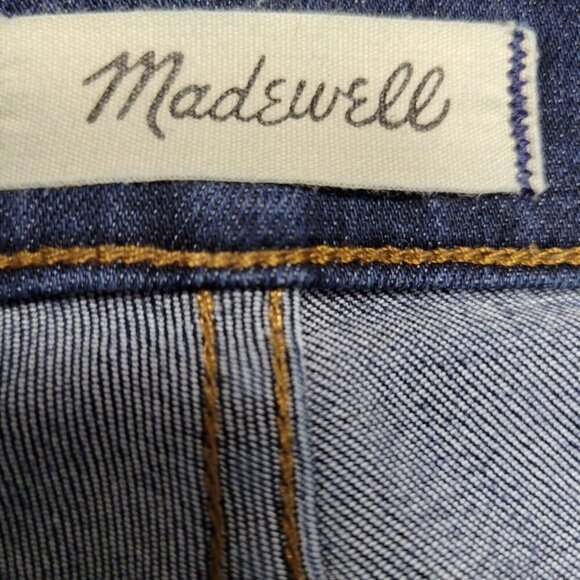 Madewell 10" High-Rise Skinny Jeans.  Size 28. Excellent Condition Pre-owned - Picture 9 of 9